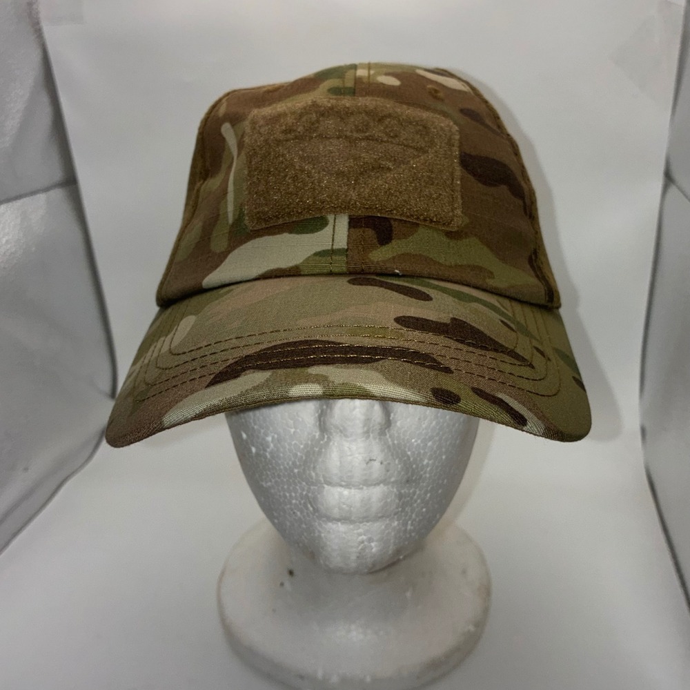 Condor‎ Mesh Tactical Cap Multicam Camo Adjustable Hook & Loop Patch Hat TCM-008